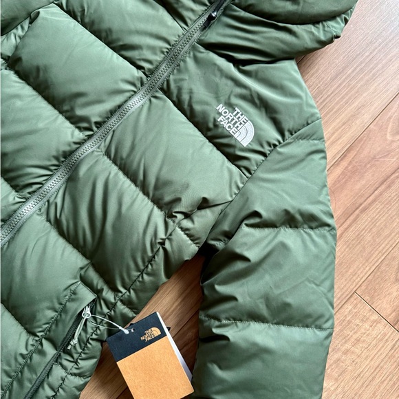 The North Face - Gotham Parka in Thyme Green - Picture 4 of 6